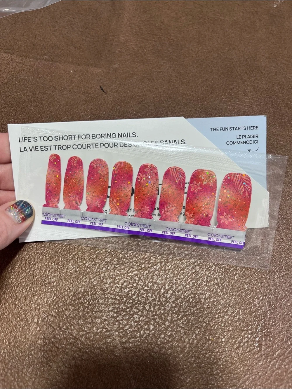 BOGO COLOR STREET | Coral Fever Dream Nail Strips